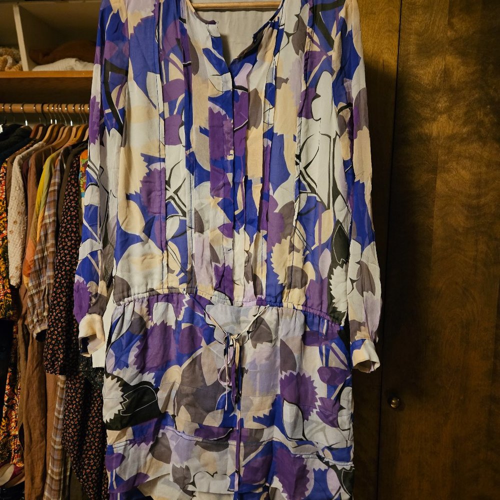 diane von furstenberg boho silk dress